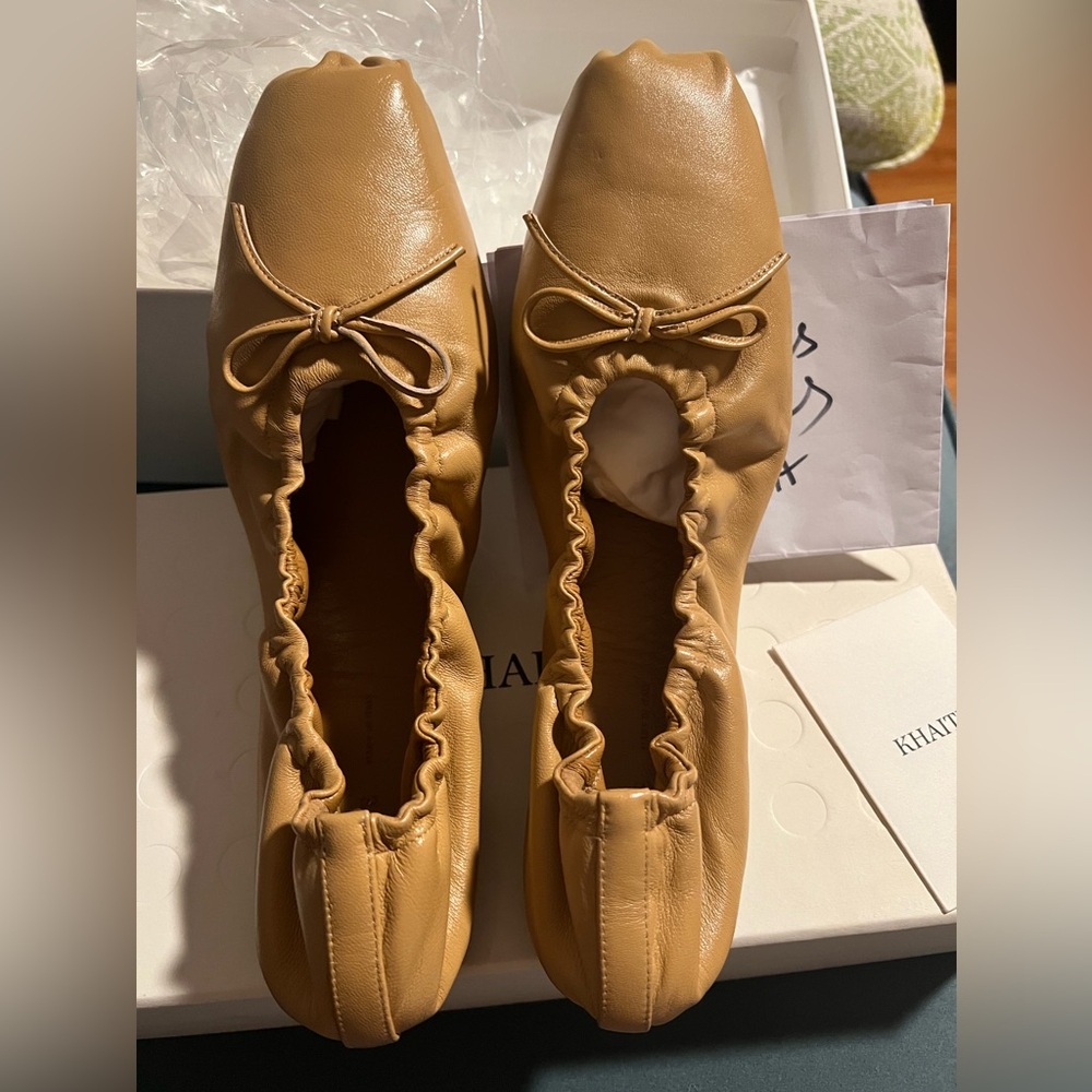 Khaite ballerina flats